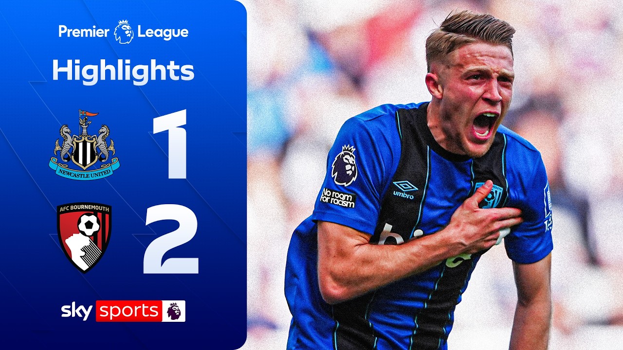 Truffert bags dramatic late winner! 🔥 | Newcastle 1-2 Bournemouth | Premier League Highlights