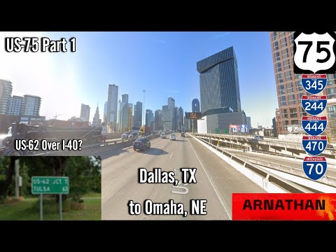 US-75 North (Dallas, TX to Omaha, NE)