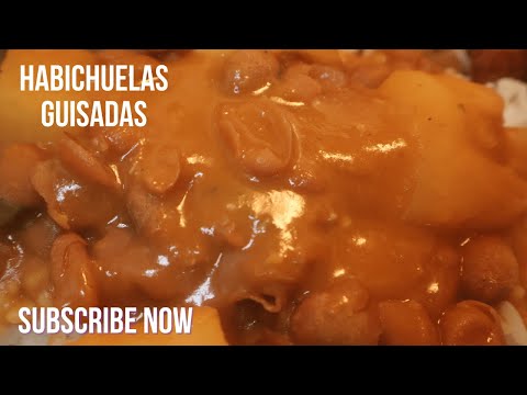 Habichuelas Guisadas!🇩🇴 Easy Recipe!