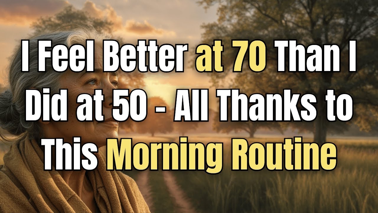 The Morning Routine I Wish I Started at 60 – It Changed My Life at 70