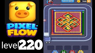Pixel Flow level 220 Walkthrough Solution