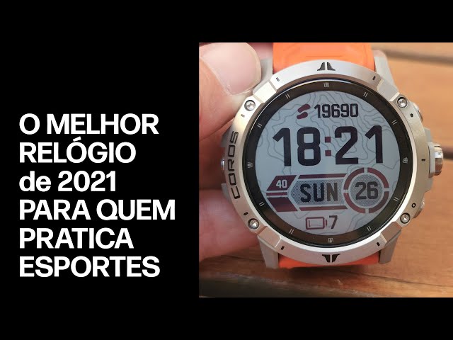 O melhor relógio de 2021 pra quem pratica esportes
