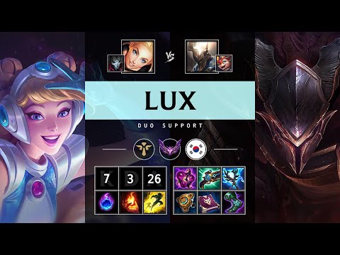 Lux Support vs Pantheon: Unstoppable - KR Master Patch 14.16