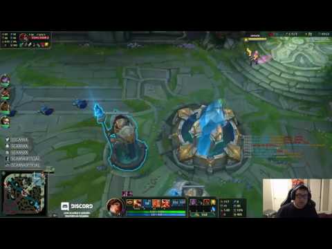Scarra as Miss Fortune vs Katarina Mid   S7 Flex Ranked Gameplay season 7