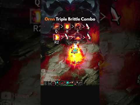 Ornn Triple Brittle Combo #shorts