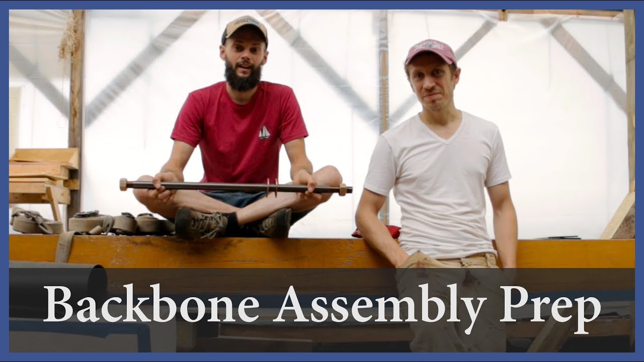 Acorn to Arabella - Journey of a Wooden Boat - Episode 42: Backbone Assembly Prep