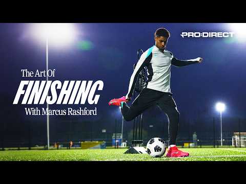 IMPROVE YOUR FINISHING WITH BARCELONA'S MARCUS RASHFORD 🎯 3 Training Drills To Improve Shooting 🔥