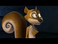 Fred Pretends To Be A Squirrel