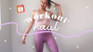 AFFORDABLE SHOPEE WORKOUT HAUL: Workout Clothes and Equipment | Jen