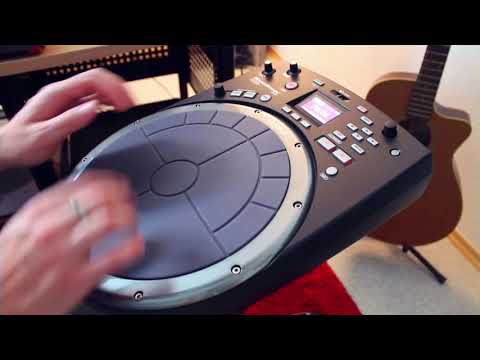 Playing Hand Pan with Roland HandSonic HPD-20