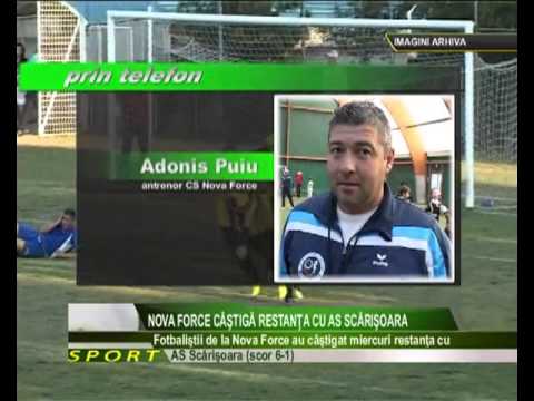 Nova Force câştigă restanţa cu AS Scărişoara