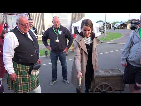 Leverkusen: Nagelschlagen bei den 10. Irish Days (31.08.2018)