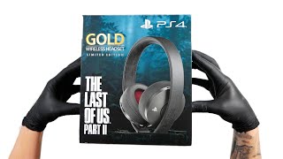 Sony PS4 Limited Edition The Last of Us Part II GOLD Wireless 7.1 headset