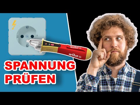 berührungsloser SPANNUNGSPRÜFER - einfache und schnelle Prüfung