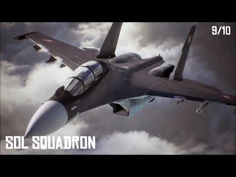 Sol Squadron by Keiki Kobayashi (Track 40) - Ace Combat 7 Skies Unknown Soundtrack