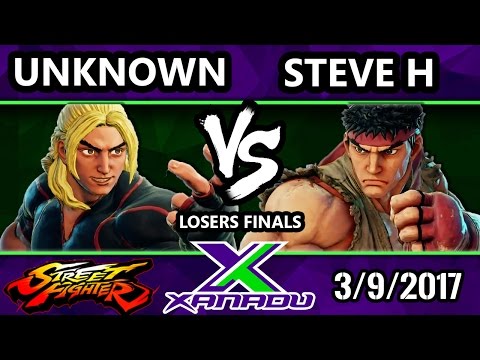 F@X 192 - Unknown (Ken) Vs. Steve H (Ryu) - SFV Losers Finals - Street Fighter V