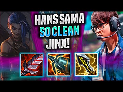HANS SAMA IS SO CLEAN WITH JINX! - TL Hans Sama Plays Jinx ADC vs Kalista! | Season 2022