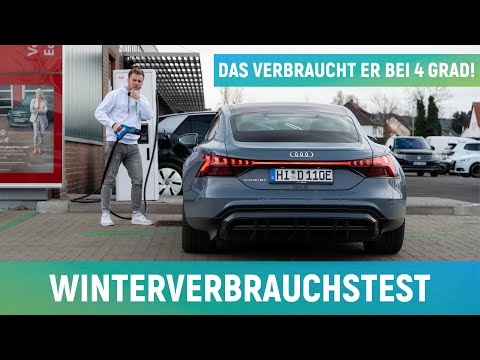 AUDI e-tron GT quattro | FUEL CONSUMPTION TEST in winter | ELECTRIFY ME!