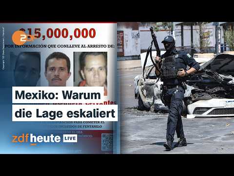 Drogenboss „El Mencho“ getötet: Was die Unruhen in Mexiko bedeuten | ZDFheute live