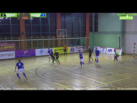 Heiro Futsal Cup 2017 - Ćwierćfinał - Korbud Ostrowiec Św.-Hungerbud Katowice (skrót)