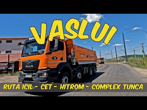 Orasul Vaslui ruta ILVAS - str Ceramica - Hitrom - Complex Tunca 2024