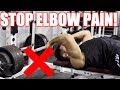 How to PROPERLY Perform the Skull Crusher Exercise | Variation to Avoid Elbow Pain NOW!