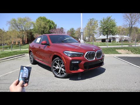 2021 BMW X6 xDrive40i: Start Up, Test Drive, Walkaround and Review