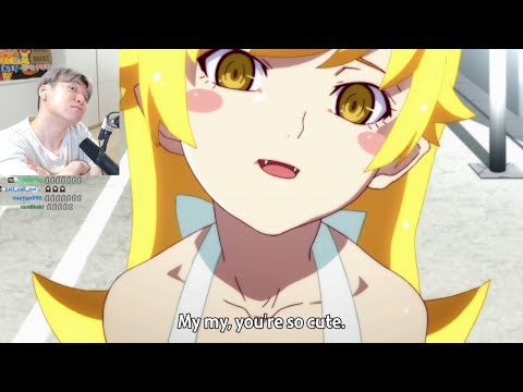 This is why SHINOBU is #1 MONOGATARI GIRL | Nisemonogatari REACTION
