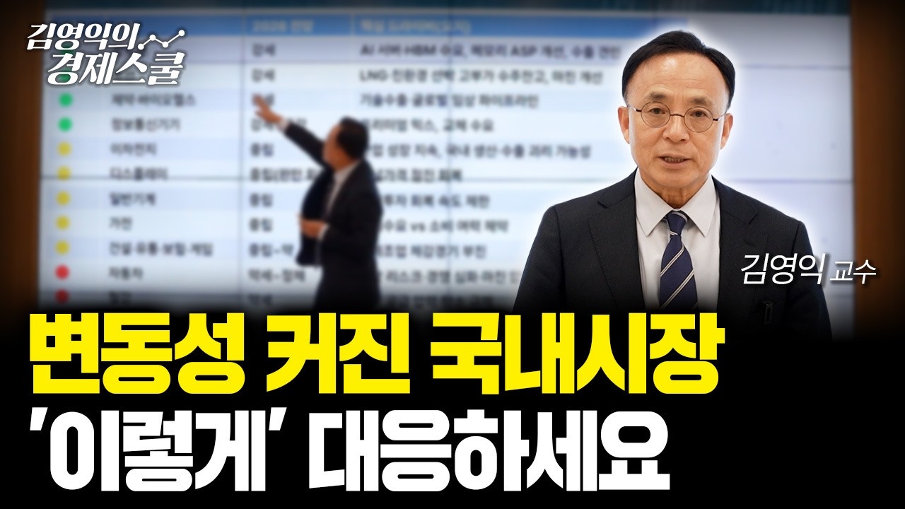 변동성 장세 지속될까? '이 섹터'에 주목하세요ㅣ김영익 교수 공식 채널