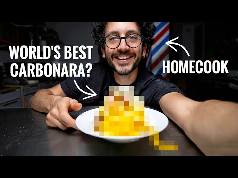 I Try To Master The World's Best Carbonara Pasta (full recipe)