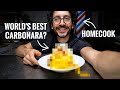 I Try To Master The World's Best Carbonara Pasta (full recipe)