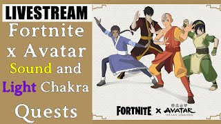Livestream - Fortnite x Avatar Sound and Light Chakra Quests
