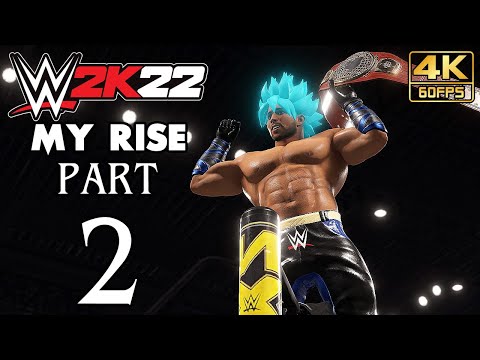 WWE 2K22 MyRise Walkthrough PART 2 (PS5) Gameplay No Commentary @ 4K 60ᶠᵖˢ ✔
