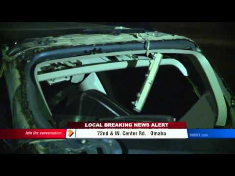 Driver Injured, Cited In Omaha Crash