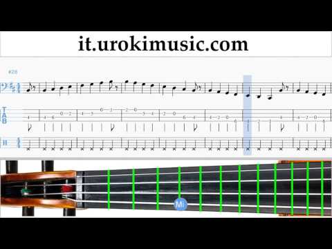 Lezioni di Violoncello Luis Fonsi - Despacito Tutorial Spartito Parte#1 um-a276