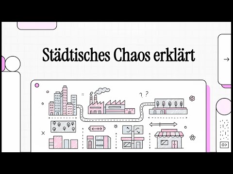 Urban structure models: Multi-core model | SIMPLY EXPLAINED