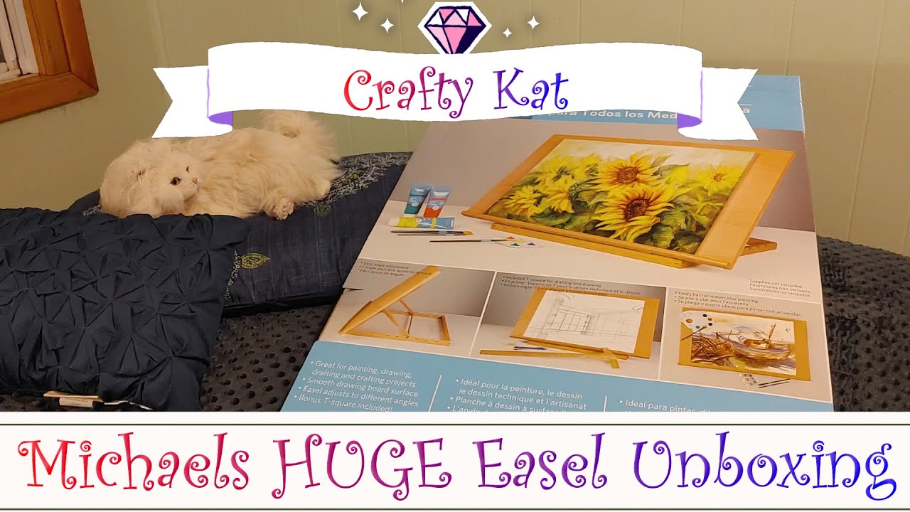 Michaels HUGE Easel Unboxing