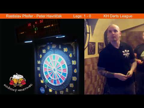 Rastislav Pfeifer - Peter Havrilčák (KH Darts League)