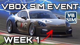 4 Weeks, 4 Games: @vboxmotorsport Time Trial Event: Week 1