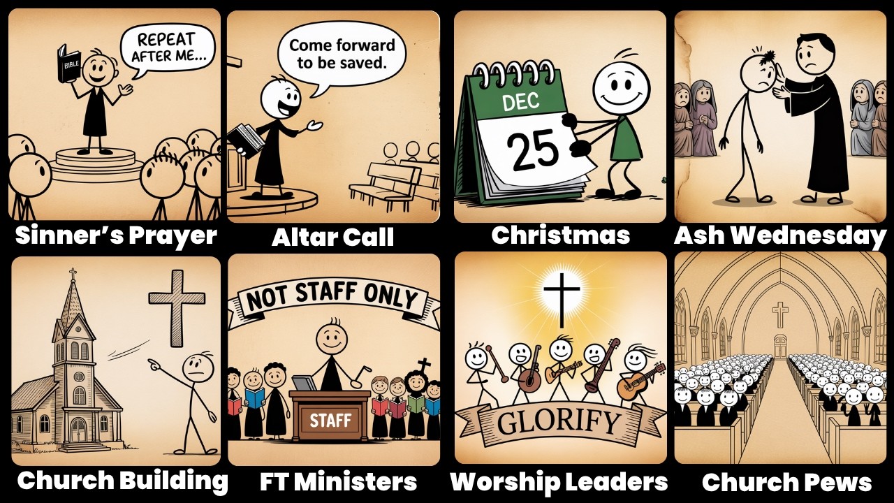 Christian Practices that are NOT in the Bible