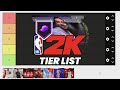 Ranking NBA 2K16 NBA 2K22 NBA 2K Tier List