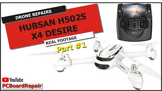 Repair HUBSAN H502S X4 DESIRE Drone Motor Replacement-Part #1