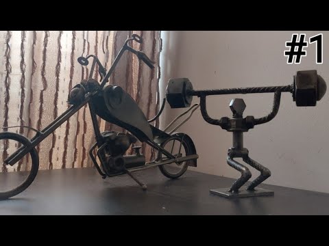 fazendo arte com #ferro# parafusos e #porcas #1