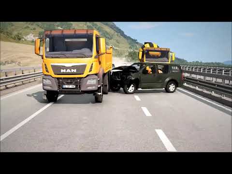 BeamNG Drive  - Reckless Driving and Traffic Crashes #13 (4K)