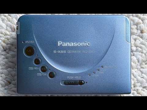 PANASONIC SX3 Walkman Cassette Player, Awesome Light Blue ! Working ! image 13