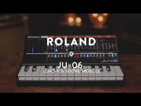 Roland JU-06 Juno-106 Sound Module | Reverb Demo Video