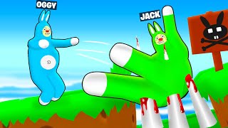 Jack Betrayed Oggy Using Amazing Traps In Super Bunny Man | Rock Indian Gamer |