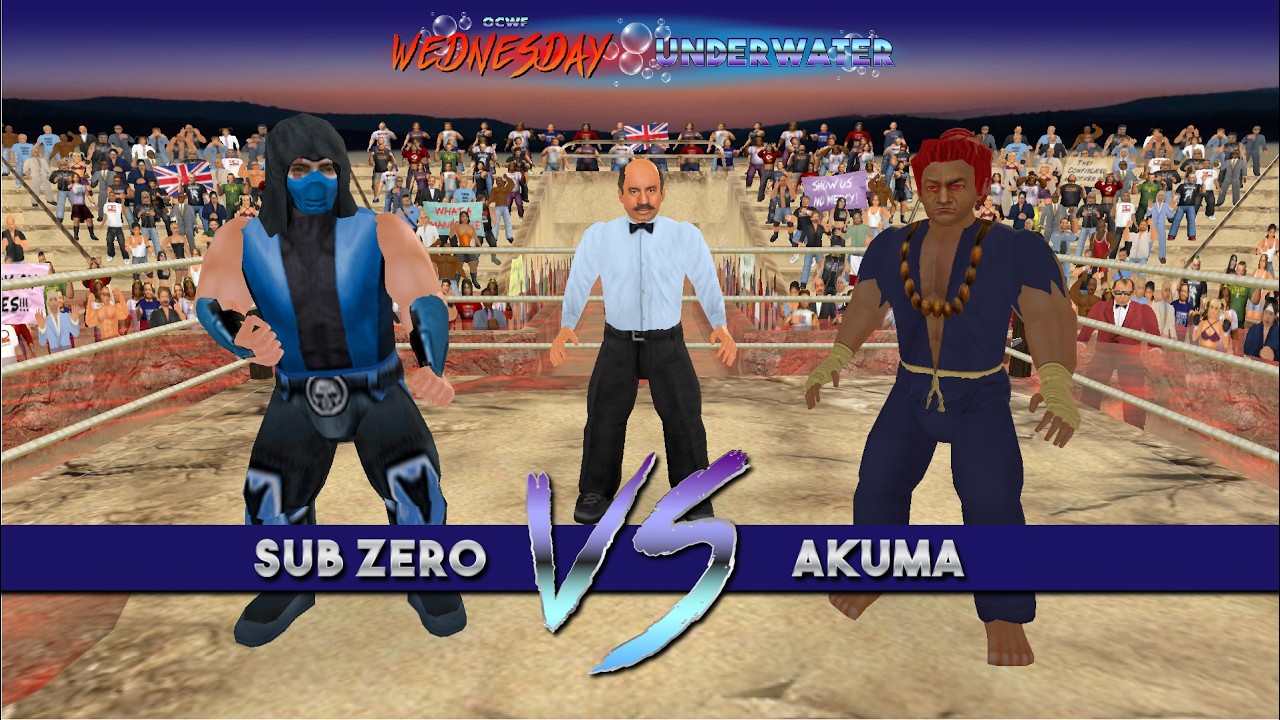 OCWF S1459 Sub Zero VS Akuma