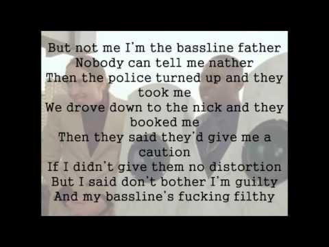 Bassline Junkie Lyrics On Screen!!