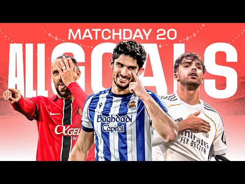 TODOS LOS GOLES de la JORNADA 20 de LALIGA EA SPORTS 2025/26